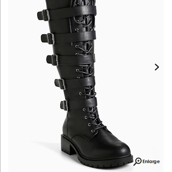 wide fit combat boots